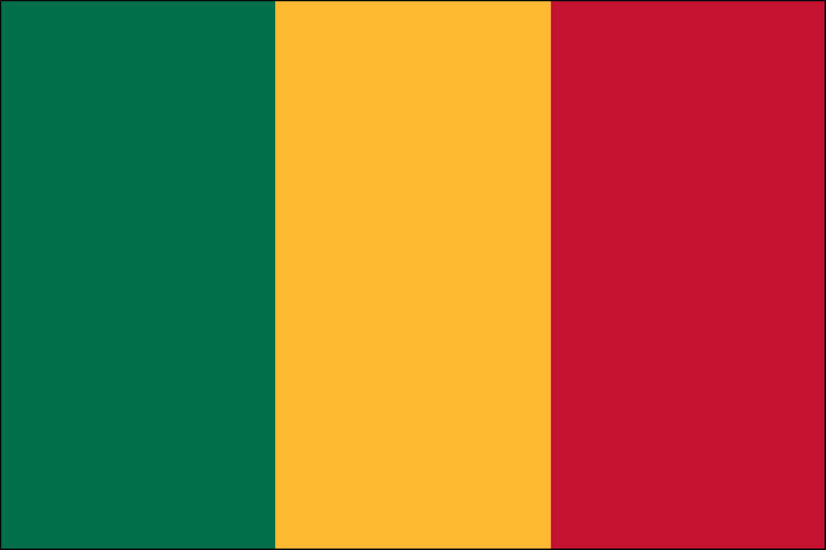 5' x 3' Mali Flag Malian National Flags Africa African Banner 